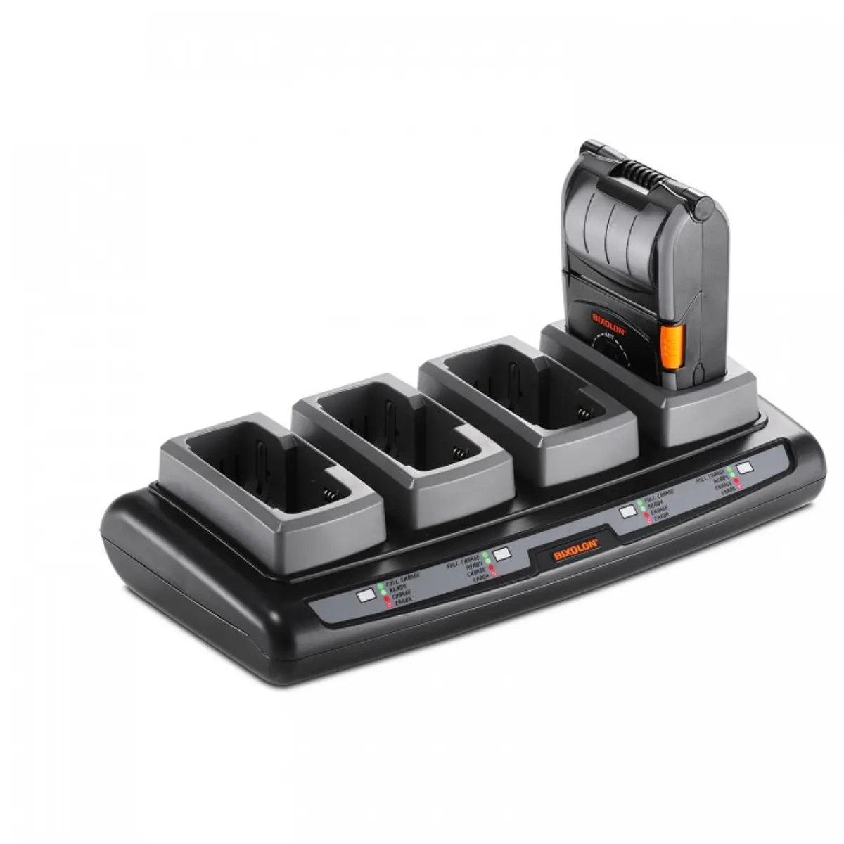 Bixolon PQD-R210/STD Quad charger R210 beltéri töltő, hordozható nyomtató töltő, fekete-szürke #1