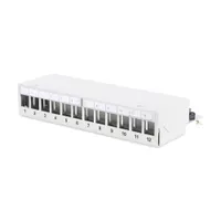 Assmann DN-93706 moduláris patch panel árnyékolt 12-portos RJ-45 1U szürke