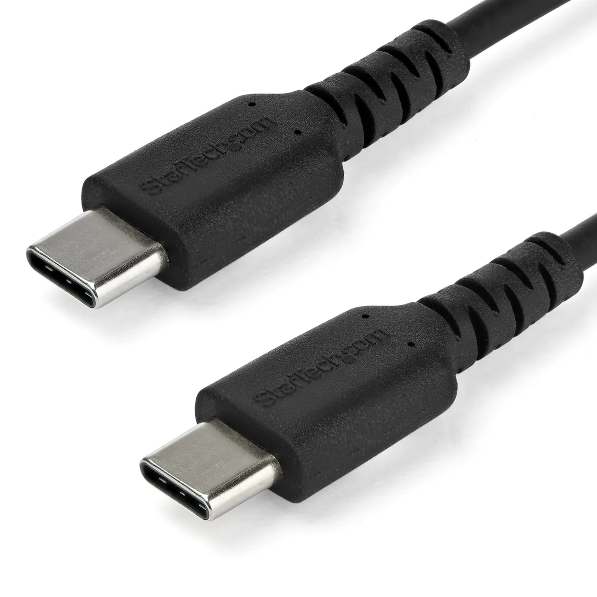 Startech.com RUSB2CC1MB USB Type-C adat- és töltőkábel 1 m USB-C USB 2.0 480 Mbps nikkel bevonatú fekete #1