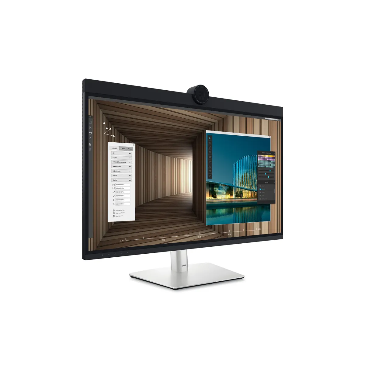 Dell 210-BHNX UltraSharp U3224KBA 31.5" IPS 6144x3456 USB 3.2 Gen 2 hub VESA magasságállítás beépített hangszóró #1