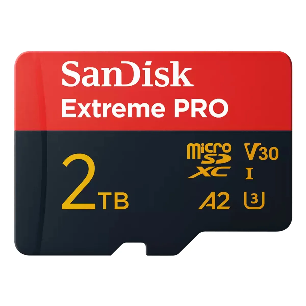 Sandisk SDSQXCD-2T00-GN6MA Extreme pro microSDXC 2TB UHS-I C10 U3 V30 250MBps 150MBps adapterrel #1