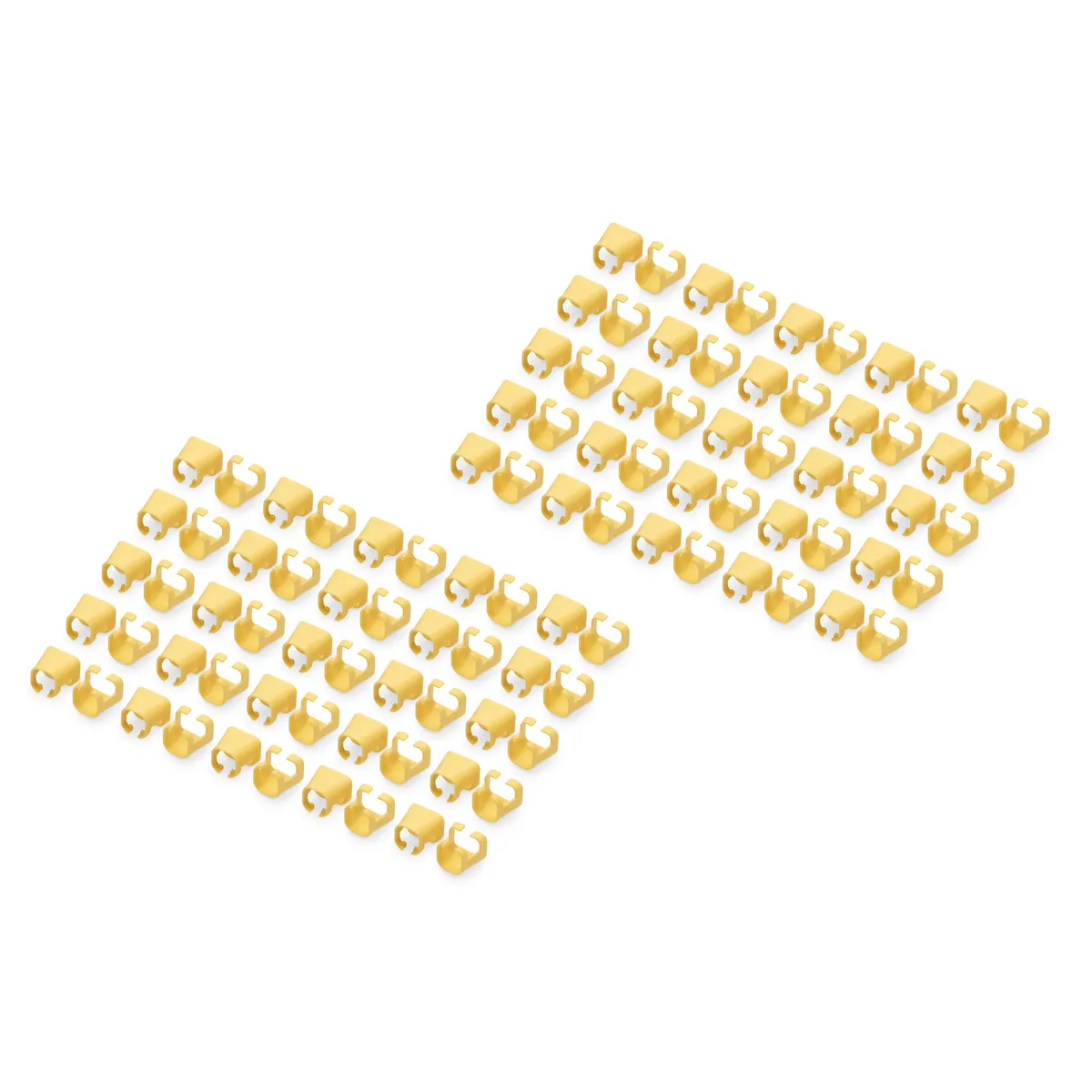 Assmann A-CC-Y Színkódoló kábelsaru Sárga PVC 100 db #1