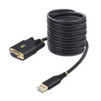 Startech.com 1P10FFCN-USB-SERIAL USB-Serial DCE adapter kábel 3 m fekete