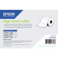 Epson 7113755 fényes öntapadós kivágott címke tekercs 102 mm x 152 mm, 210 címkék