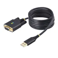 Startech.com 1P6FFCN-USB-SERIAL USB-soros adapter kábel 2 m USB-A fekete #1