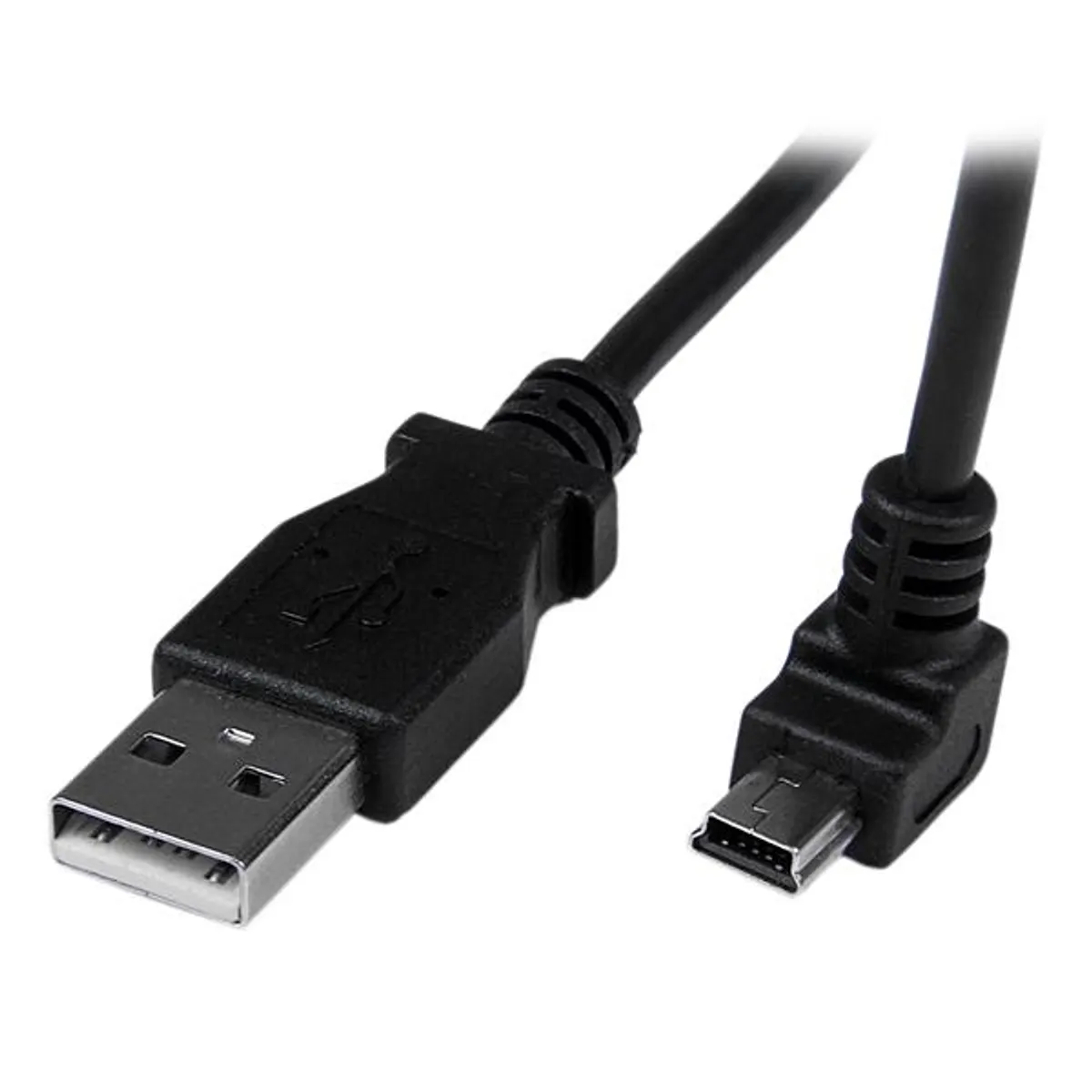 Startech.com USBAMB2MD USB A to Mini USB B kábel 2 m USB 2.0 nikkelezett érintkezők fekete #1