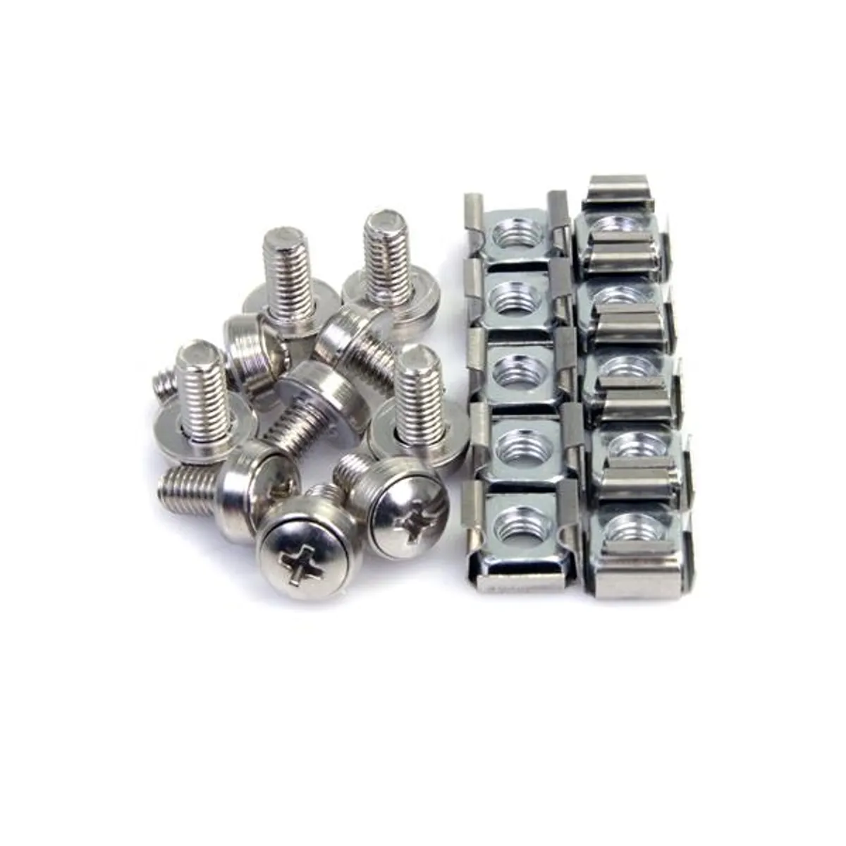 Startech.com CABSCREWM62 M6 cage nuts és csavarok 100 db #1