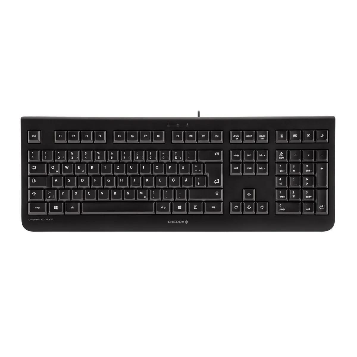 Cherry JK-0800HU-2 KC 1000 teljes méretű vezetékes USB mechanikus billentyűzet 1,8 m fekete magyar kiosztás #1