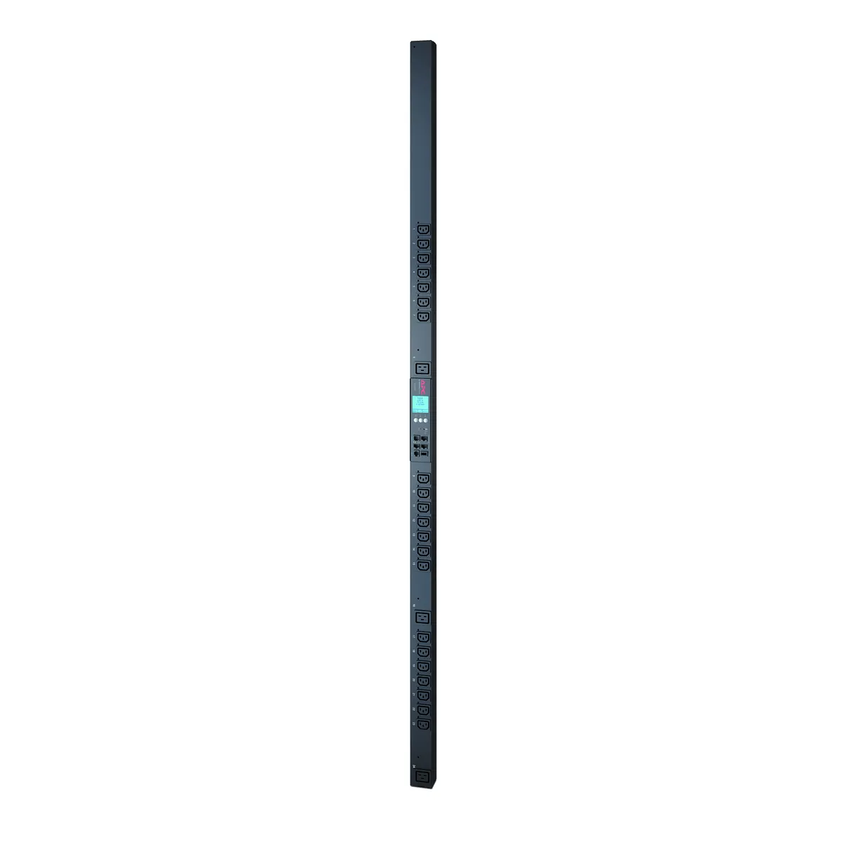 APC AP8659 Rack PDU 2G Metered-by-Outlet kapcsolóval ZeroU 24 kimenet, 21x C13 és 3x C19, bemeneti feszültség 200-230V #1