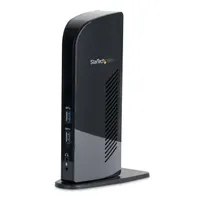 StarTech.com USB3SDOCKHD dokkoló állomás USB 3.2 Gen 1 Type-B, Gigabit Ethernet, 1920x1200, fekete
