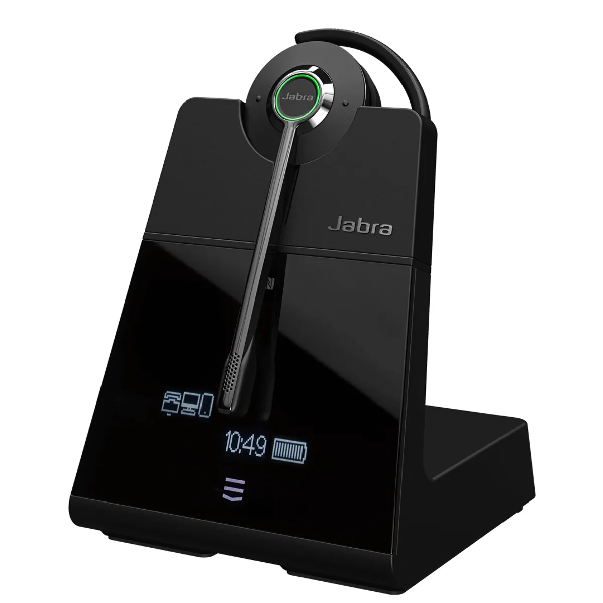 Jabra 9655-583-111 Engage 75 SE Convertible fekete DECT vezeték nélküli fejhallgató #1