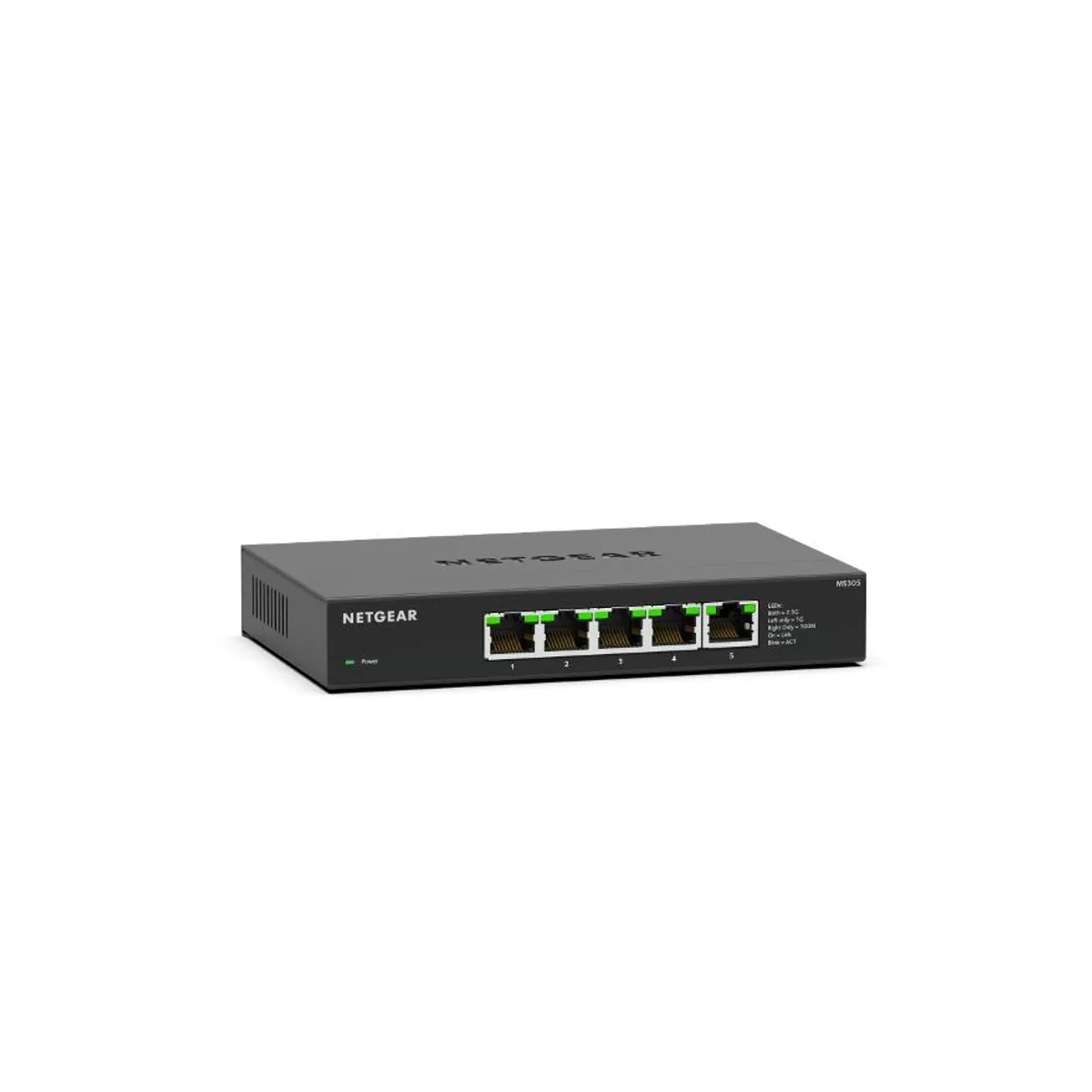 Netgear MS305-100EUS MS305 5-portos 2.5G unmanaged falra szerelhető 12V #1