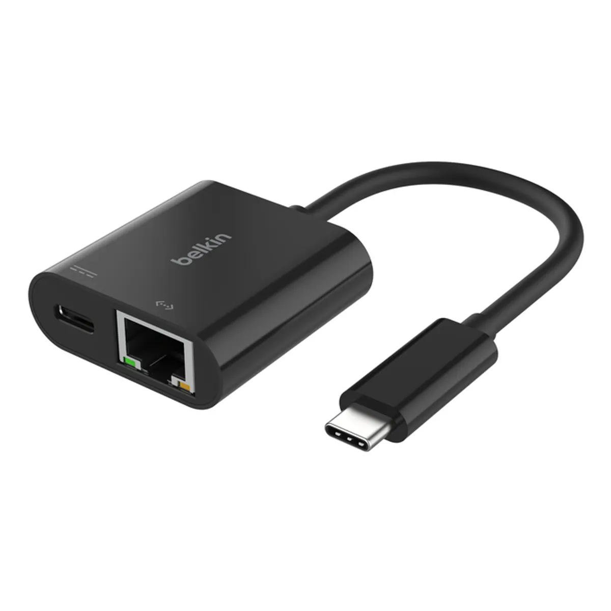 Belkin INC019BTBK USB-C Ethernet és töltő adapter 100W PD fekete 0,131 m #1