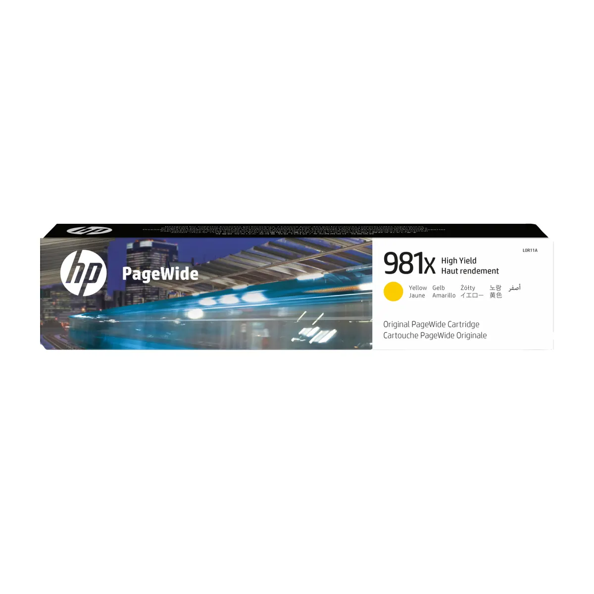 HP Inc. L0R11A 981X sárga tintapatron XL kapacitású 114 ml 10000 oldal #1