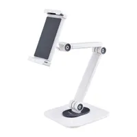 Startech.com ADJ-TABLET-STAND-W tablet állvány fehér 47 cm magasságállítás 16 cm szélesség