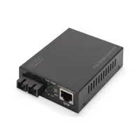 Assmann DN-82160 Gigabit PoE média konverter Singlemode 1000Base-TX 1000Base-LX SC 1310 nm 20 km 48-52 V 30 W