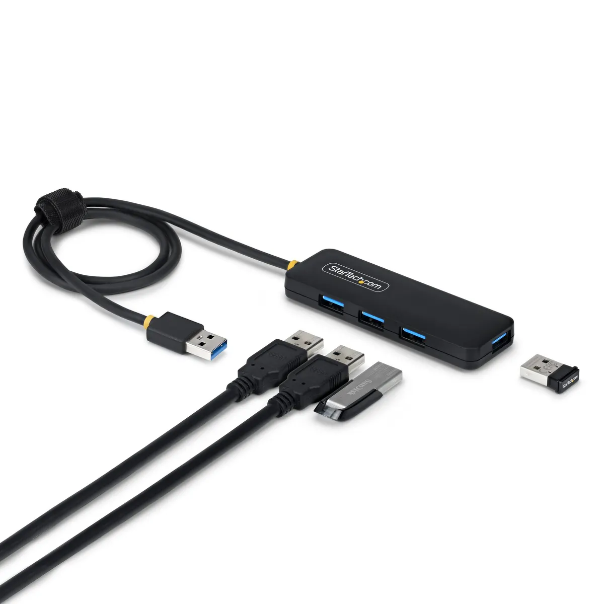 Startech.com H5A4A-USB-HUB-2 4-portos USB-A hub USB 3.2 Gen 1 tápellátású #1