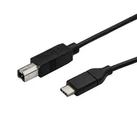 Startech.com USB2CB3M usb-c to usb-b kábel 3 m fekete