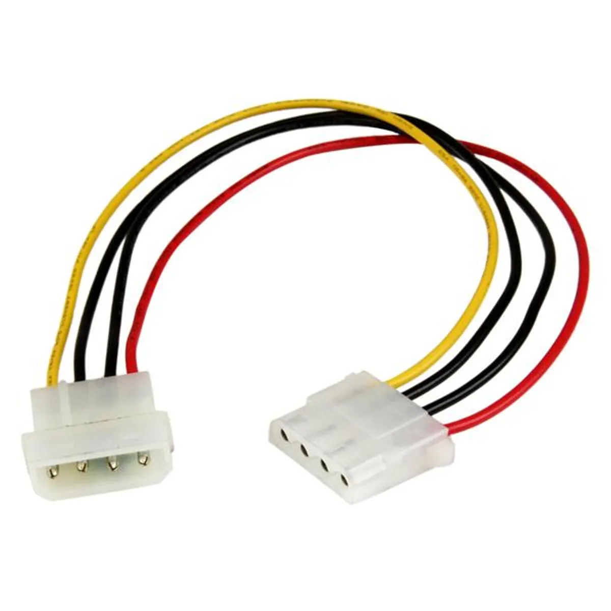 Startech.com LP4POWEXT12 Molex 4-pin tápkábel hosszabbító 0,3 m #1