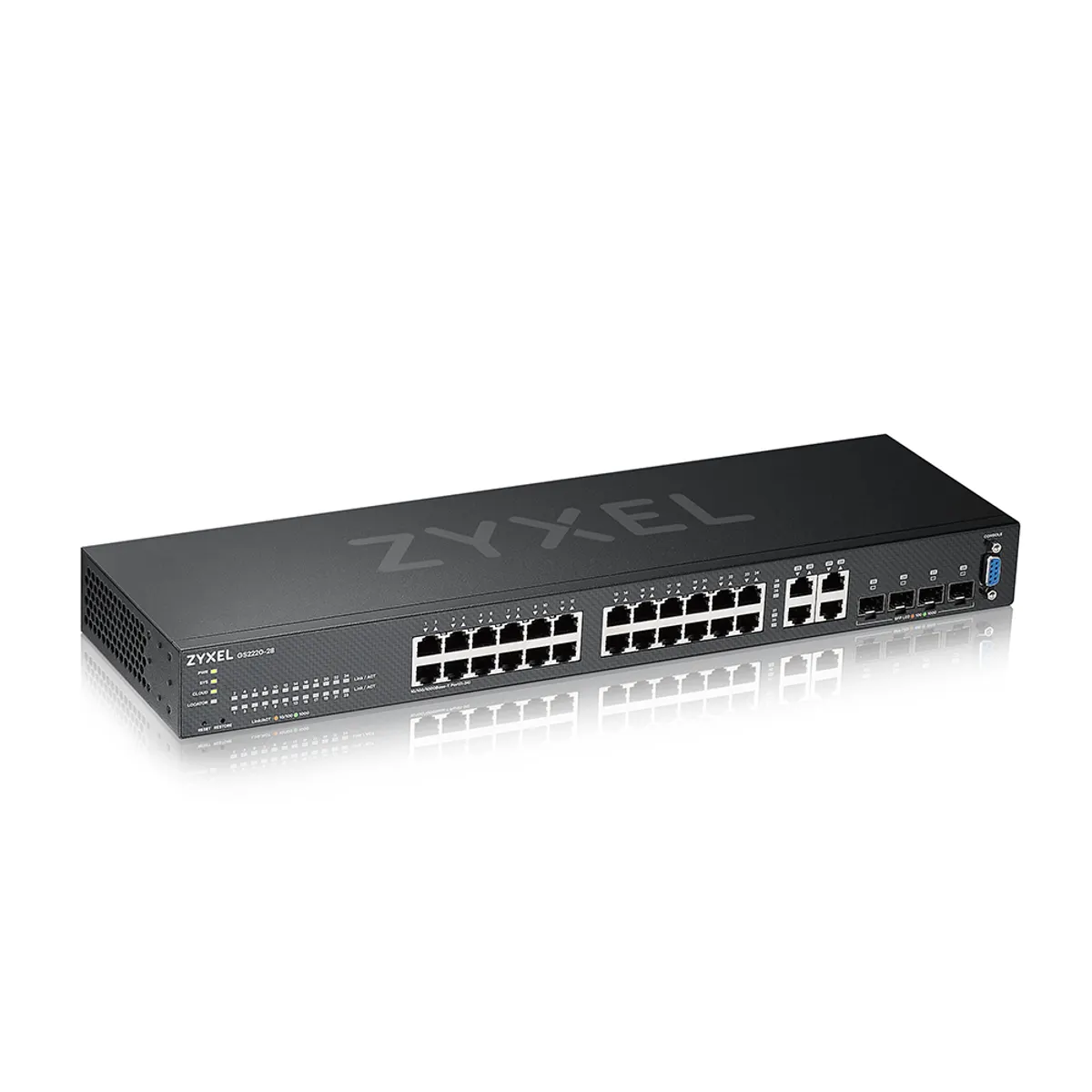 Zyxel GS2220-28-EU0101F GS2220-28 28-port GbE L2 switch 24 RJ-45 és 4 SFP uplink #1