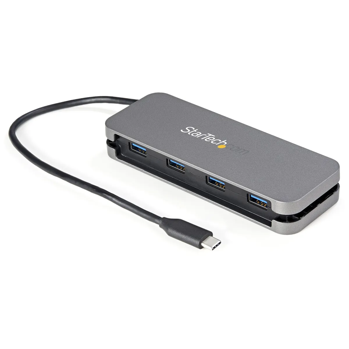 Startech.com HB30CM4AB 4-portos USB-C hub USB-C host felület, 4x USB-A, 5 Gbps, fekete, műanyag #1