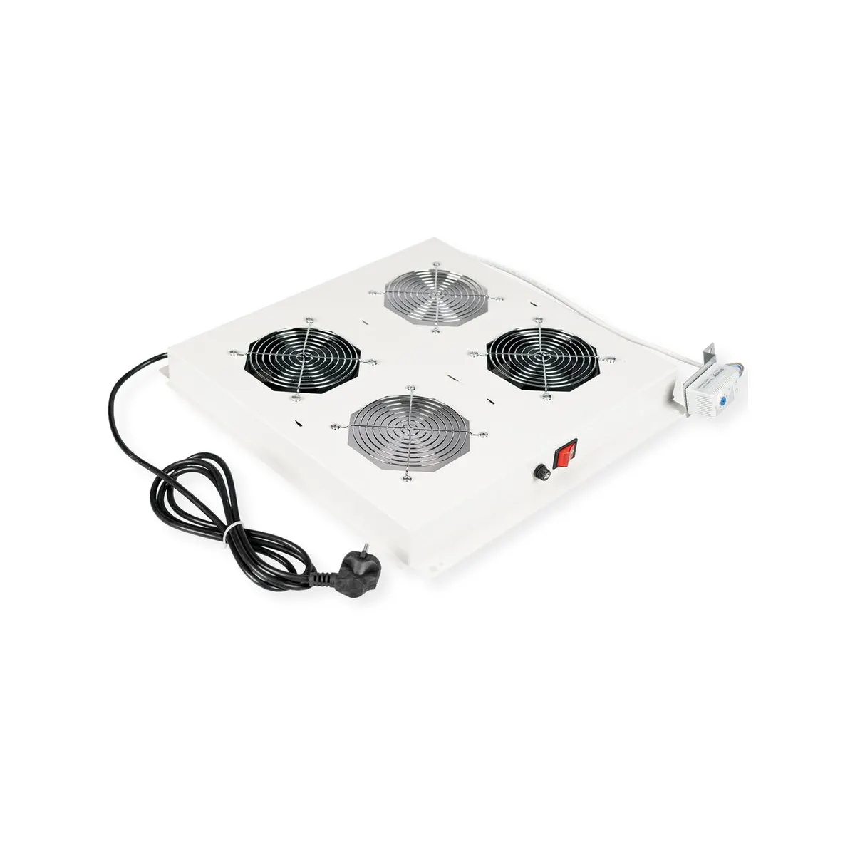 Roline 26.21.0076 Beépített hűtőventilátor 2 ventilátor szürke #1