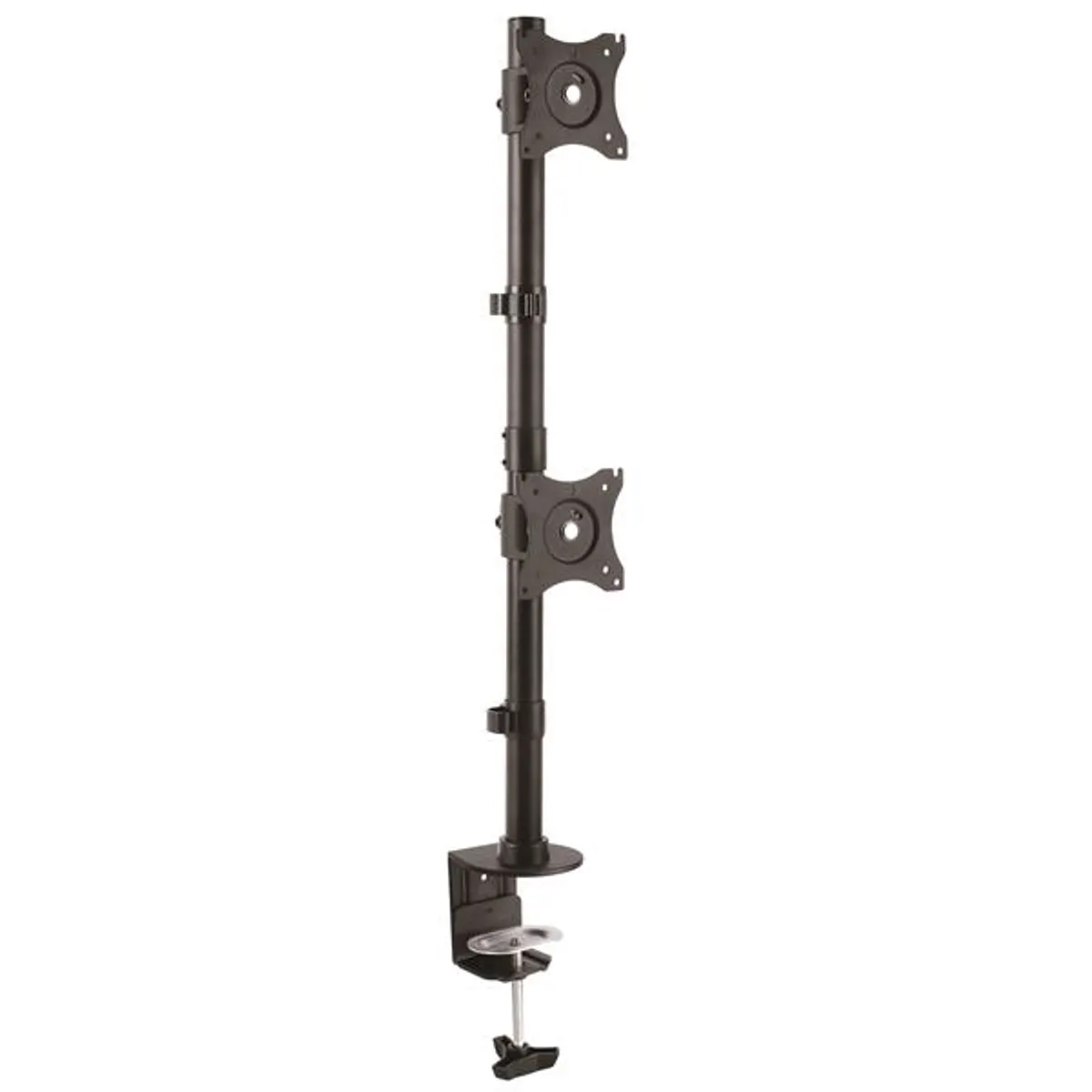 Startech.com ARMDUALV duál monitortartó 13"-27" 10 kg monitoronként VESA 75x75-100x100 elfordulási tartomány -45°-45°, billentési tartomány -45°-45°, fekete #1