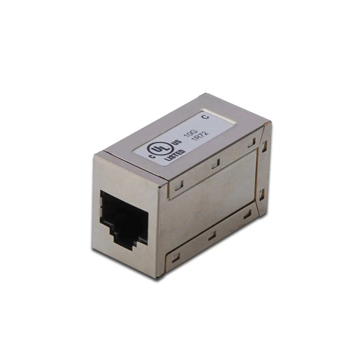 Assmann AT-AG 8-8 C6S Digitus modular coupling 8P8C 1:1 RJ45 arany érintkezők nikkel #1