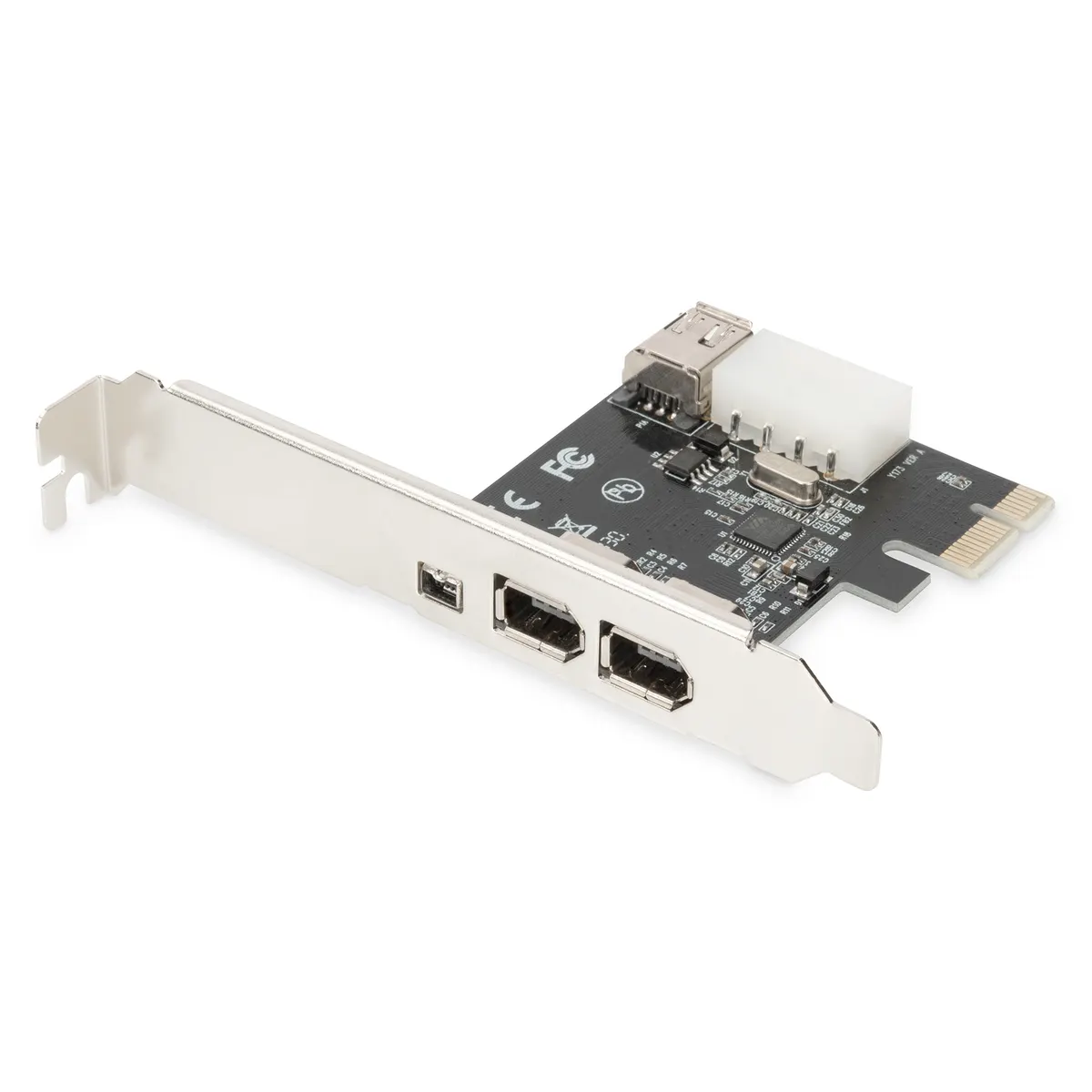 Assmann DS-30201-5 PCIe FireWire 1394A kártya 3-portos #1