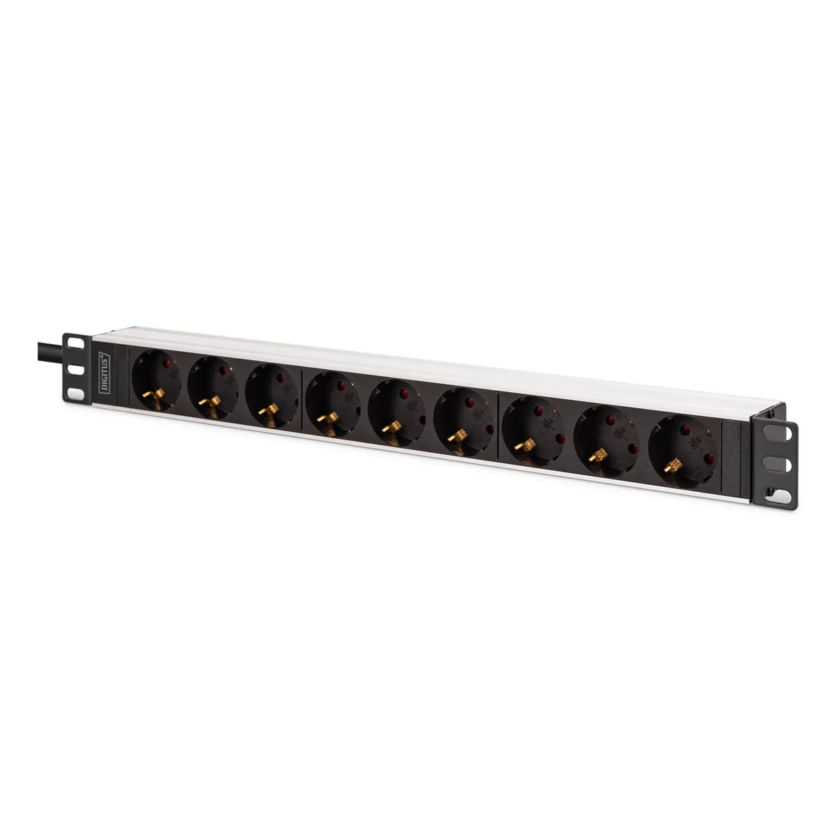 Assmann DN-95440 PDU 1U alumínium 9x schuko rackmount IEC C20 dugasz 2 m 230 V 16 A 50-60 Hz #1