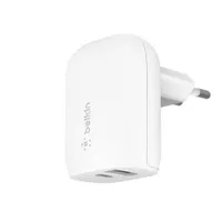 Belkin WCB007VFWH BoostCharge Dual Wall Charger PPS 37W USB-C USB-A Fehér #1