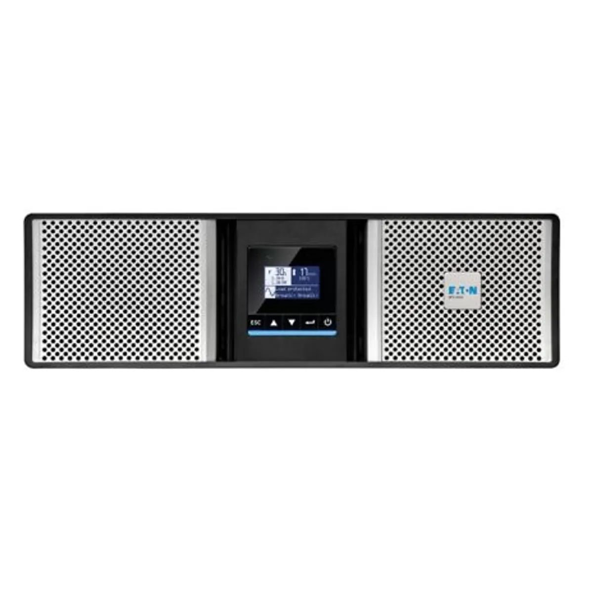 Eaton 9PX5KIRTNG2 9PX 5000i RT3U Netpack G2 online dupla konverziós 5 kVA 5000 W C13 hardwire C39 rack torony 3U VRLA 12 V #1