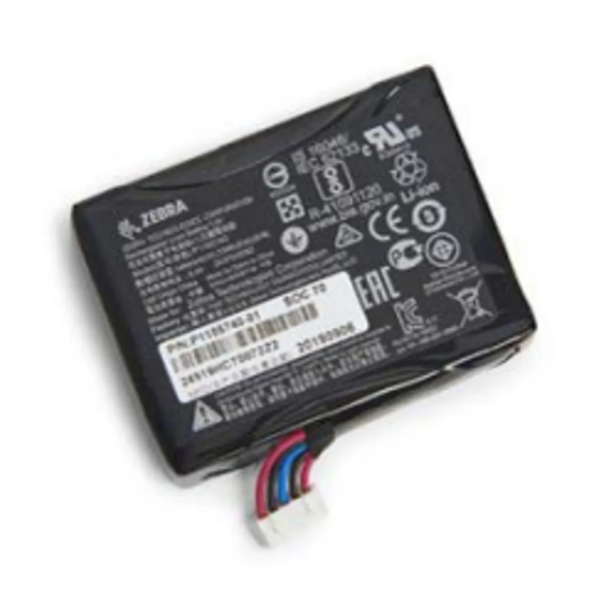 Zebra BTRY-MPV-15MA1-01 1500mAh akkumulátor zq210-kompatibilis fekete #1