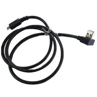Zebra CBL-TC2Y-USBC90A-01 USB-A és USB-C kábel 90 fokos 1,1 m fekete