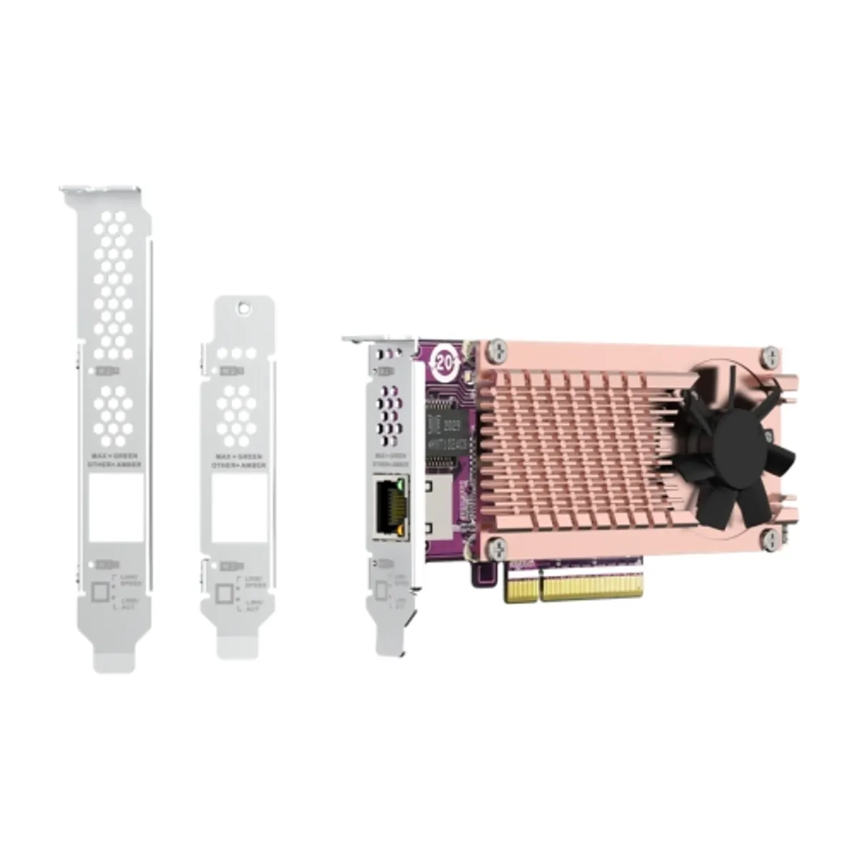 QNAP QM2-2P10G1TB 2x M.2 NVMe PCIe Gen3 x8 10GbE #1