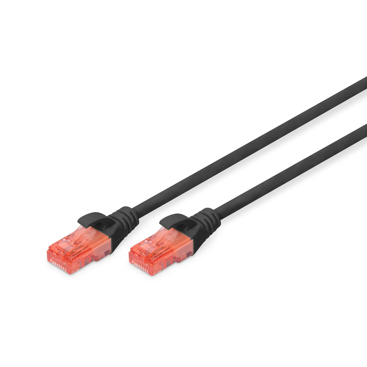 Assmann dk-1617-100bl patch kábel cat6 u-utp 10 m fekete #1