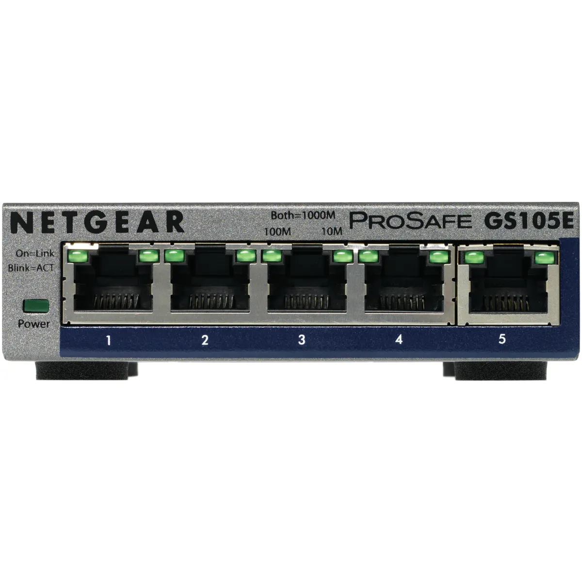 Netgear GS105E-200PES ProSafe Plus 5-portos Gigabit asztali kapcsoló #1