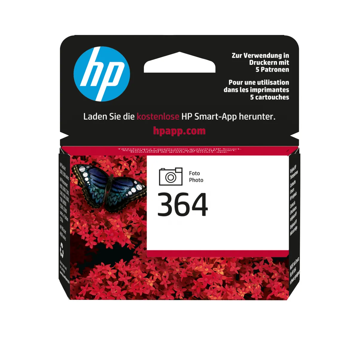 HP Inc. CB317EE#BA1 364 Photo Original tintapatron #1