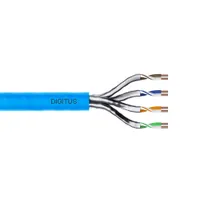 Assmann DK-1625-A-VH-305 Cat6a u-ftp kábel kék 305 m awg 23-1 easy pull box