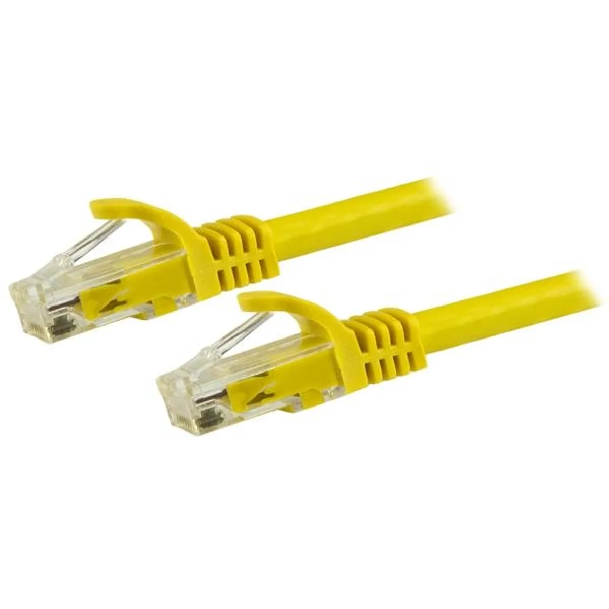Startech.com N6PATC15MYL patch kábel Cat6 snagless 15 m RJ-45 aranyozott érintkezők sárga #1