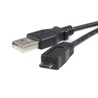 Startech.com UUSBHAUB3M USB A to Micro-USB B kábel 3 m fekete USB 2.0