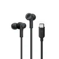 Belkin G3H0002BTBLK ROCKSTAR fülhallgató USB-C vezetékes 1,12 m fekete