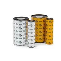 Zebra 03200BK11005 Wax-Resin 110mm x 50m 25mm core fekete