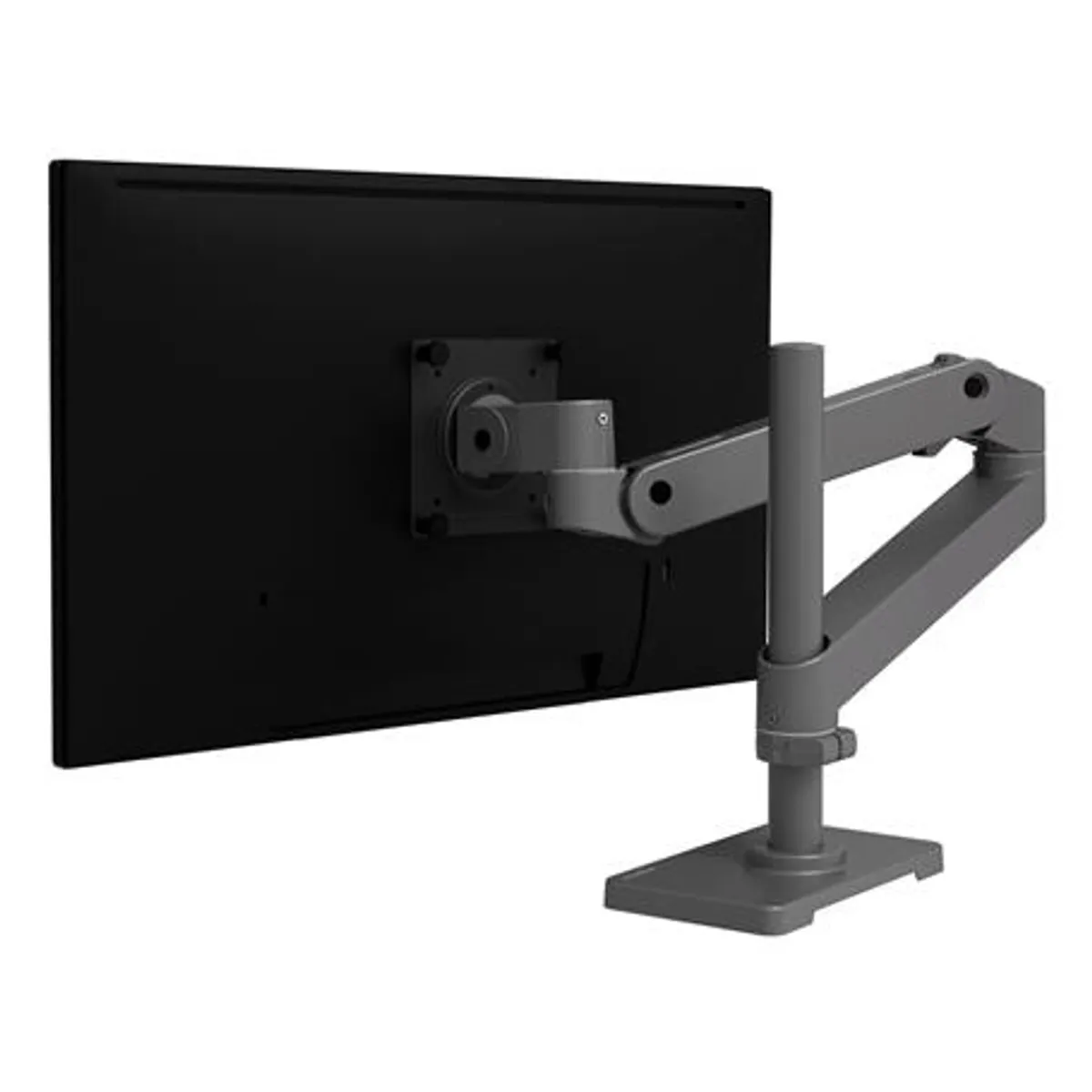 Ergotron 45-695-293 LX Pro monitortartó kar asztali, magasságállítás, -70-15°, 34"-os, VESA 75x75-100x100, sötétszürke #1