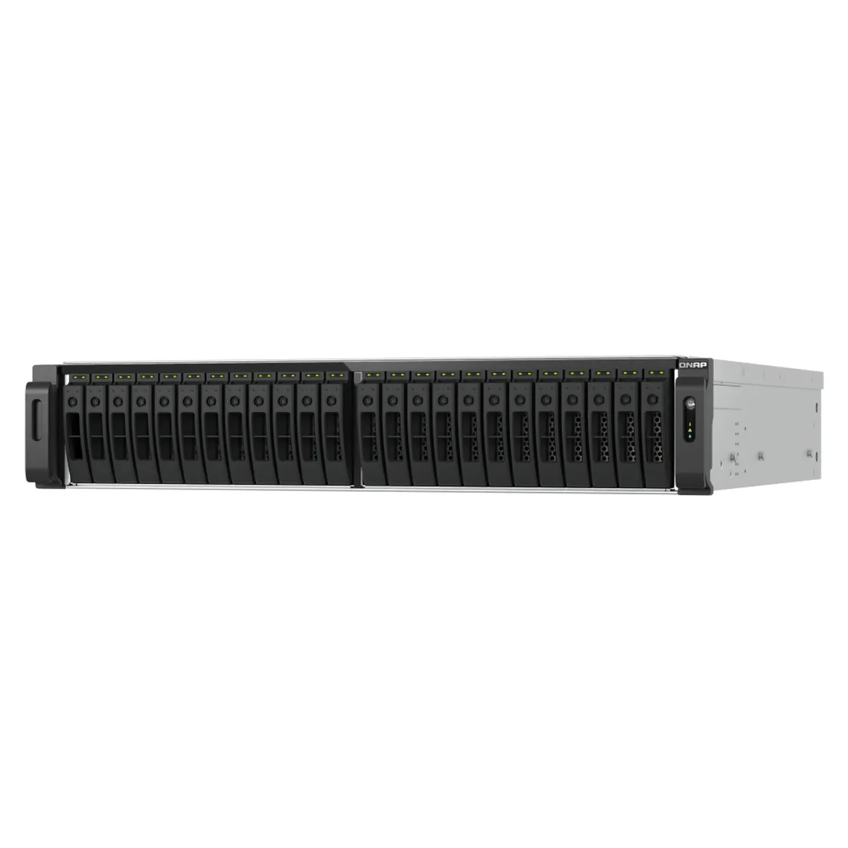 QNAP TS-H3077AFU-R5-32G 2U 30-bay 2.5" SATA all-flash NAS AMD Ryzen 5 7000 6C12T 32GB DDR5 2x10GBASE-T 2x2.5GbE PCIe Gen4 550W #1