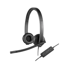 Logitech 981-000575 H570e fejhallgató USB-s zajszűrős mikrofonos