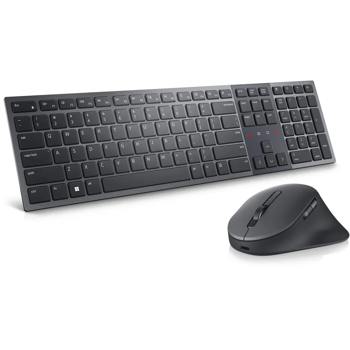 Dell 580-BBDC Premier collaboration KM KB900 RF és Bluetooth ollós billentyűzet Qwerty grafit egérrel #1
