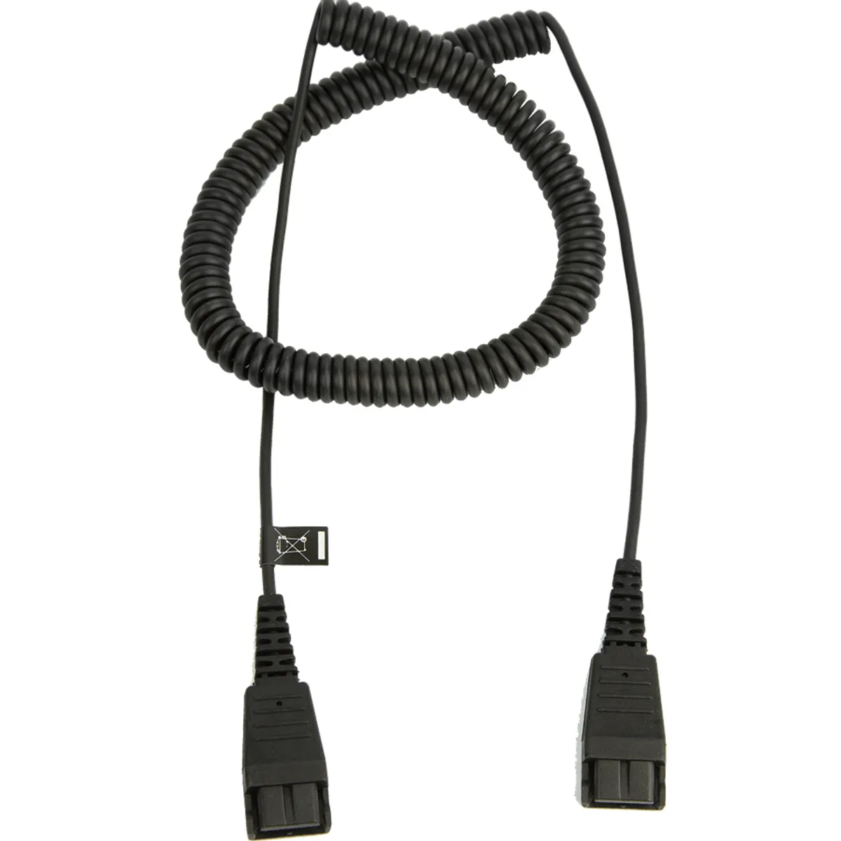 Jabra 8730-009 qd-csatlakozó hosszabbító kábel spirál 0,5-2 m #1