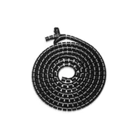 Assmann DA-90508 kábelharisnya 30 mm 5 m fekete asztali fali