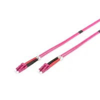 Assmann DK-2533-03-4 LWL multimode LC-LC patchkábel 3 m OM4 50 µm